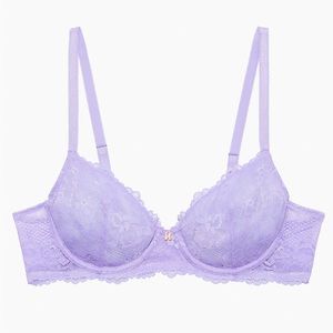 Savage x Fenty Floral Lace Unlined Bra with X Charm size 36C (sold out)